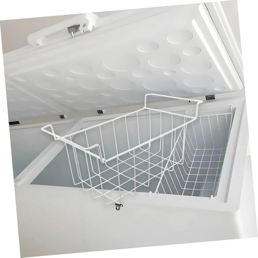 Pogrubiony metalowy drut zamrażarka Sto kosz do zamrażarki skrzyniowej i refriratorów - zoptymalizowana konstrukcja Air Culat dla wydajnego przechowywania żywności i nizat