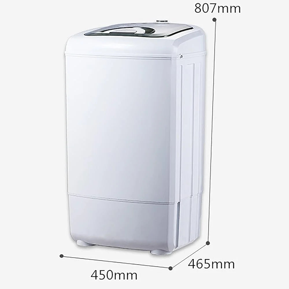 Pralki 2 w 1 przenośna pralka pralka i suszarka wirowa, automatyczna pralka kempingowa, 7,5 kg pralka podróżna na kemping, ładowanie od góry, funkcja pomiaru czasu, oszczędność energii/wody, łatwa