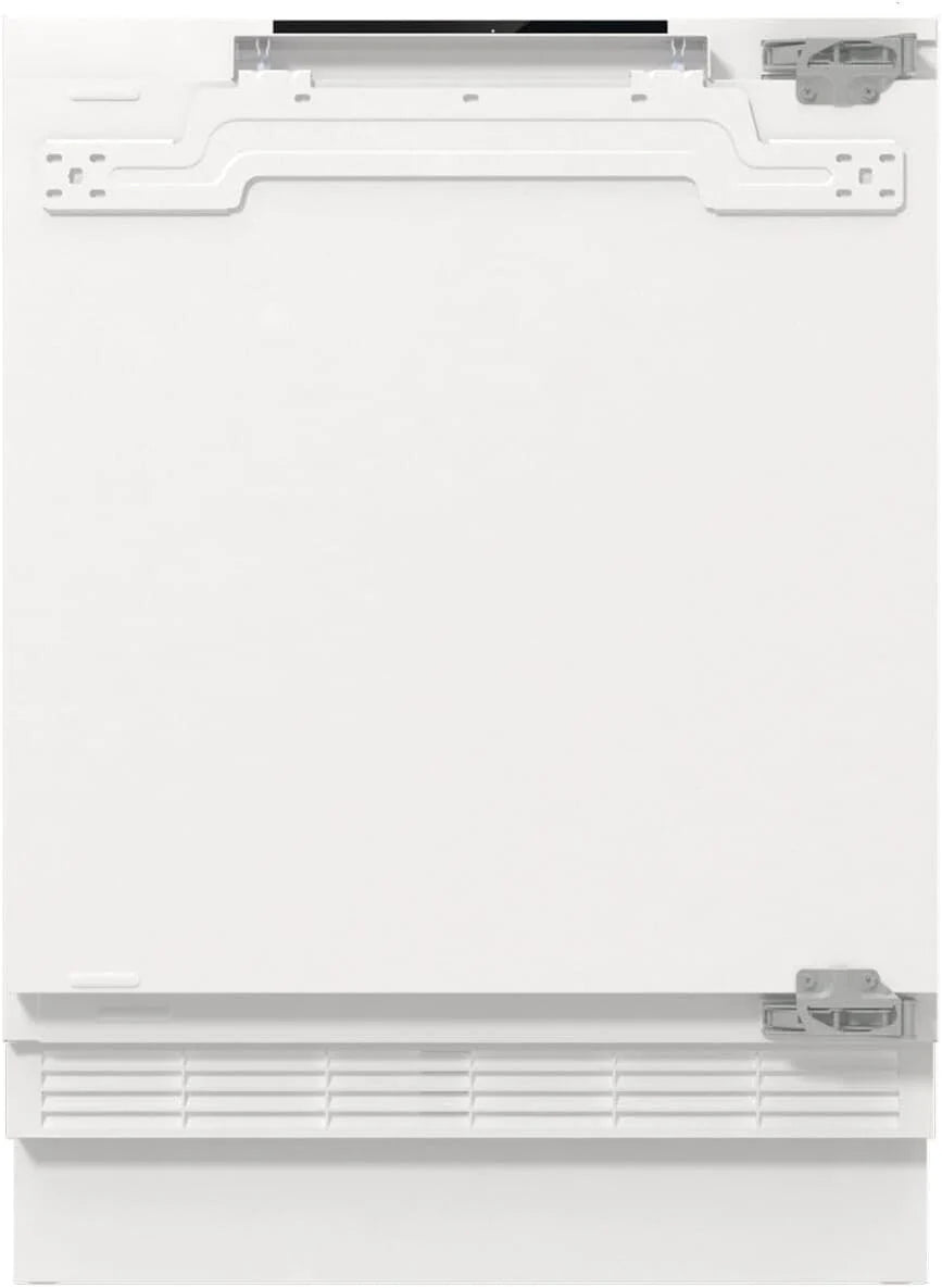 Gorenje RBIU609EA1 lodówka stołowa do zabudowy z zamrażarką/88 nisz/zawias drzwiowy/klasa efektywności energetycznej: E/121 litrów/technika drzwi stałych/SuperCool/wskaźnik temperatury/zawias drzwiowy