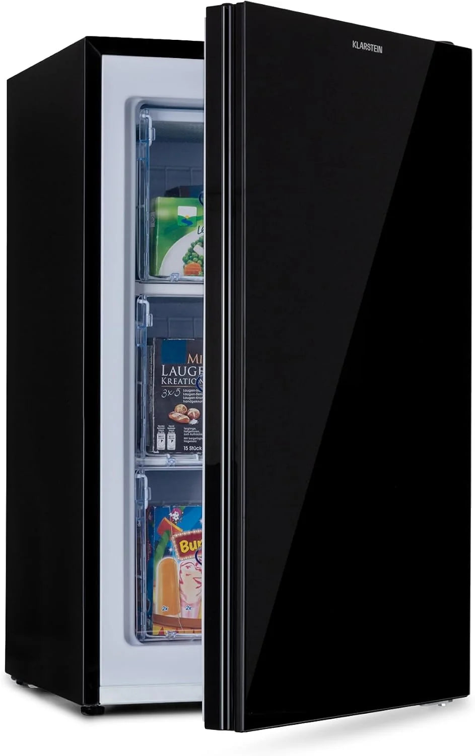 Klarstein Pluto Zamrażarka 90.5cm 60L Czarna