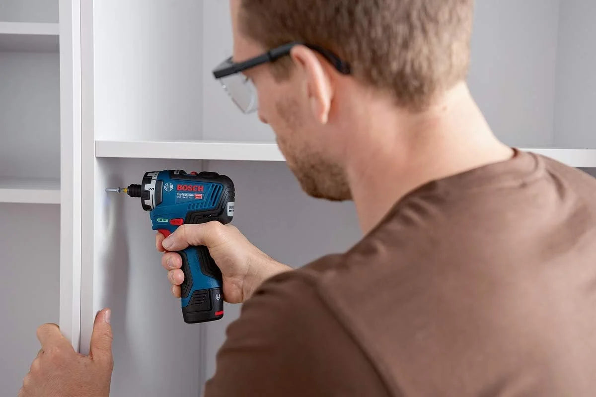 Bosch Professional system 12V: akumulatorowa wiertarko-wkrętarka GSR 12V-35 HX (bez akumulatorów i ładowarki, opakowanie kartonowe)