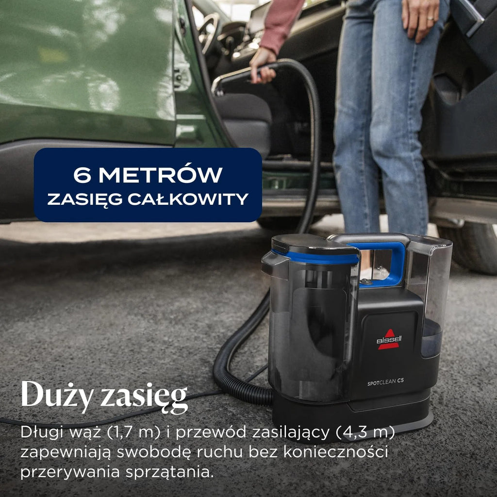 BISSELL SpotClean C5 Odkurzacz Piorący do Tapicerki 400W 3861N