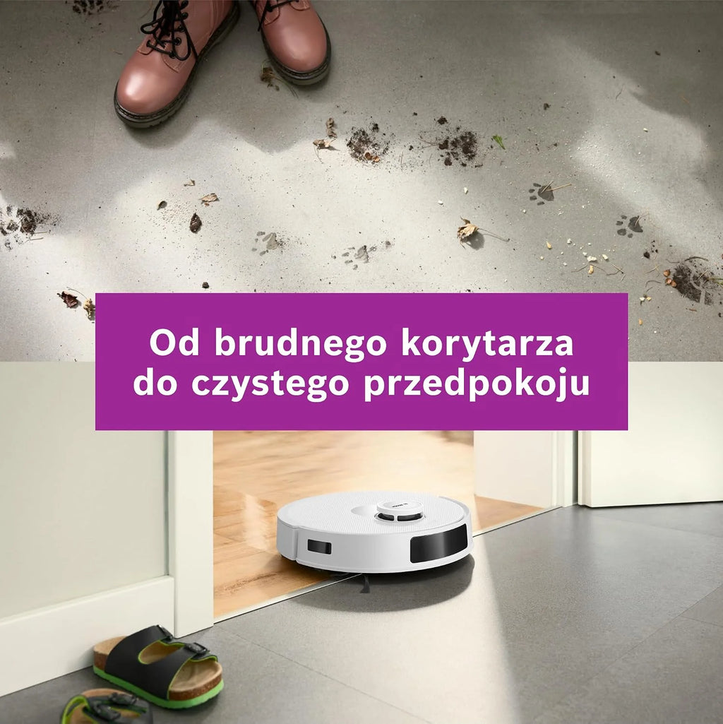 Bosch Spotless+ Robot sprzątający, BCRD1W, biały