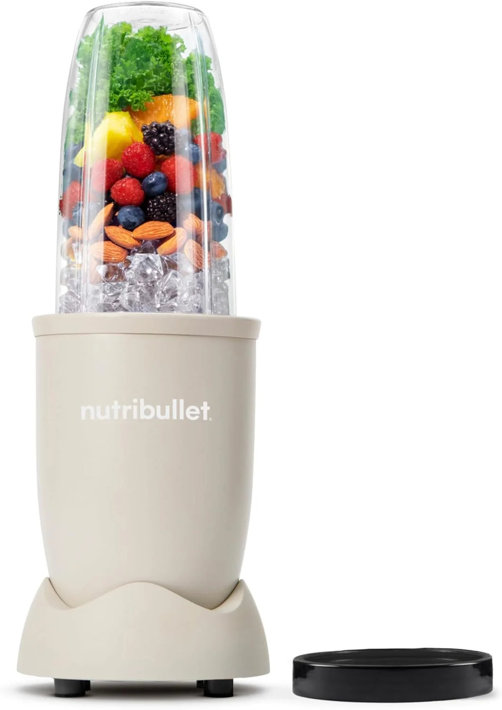 Nutribullet Pro 900 - Wielofunkcyjny Blender, Robienie Smoothie, Ekstraktor do Owoców i Warzyw, Kompaktowa Konstrukcja, Łatwy w Użyciu, Szybkie Czyszczenie, 900W, Mineralny Gołębi Szary (NB904MASN)