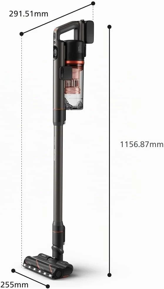 Philips SpeedPro Max Odkurzacz Pionowy serii 7000, Ssanie 360°, Do Sierści