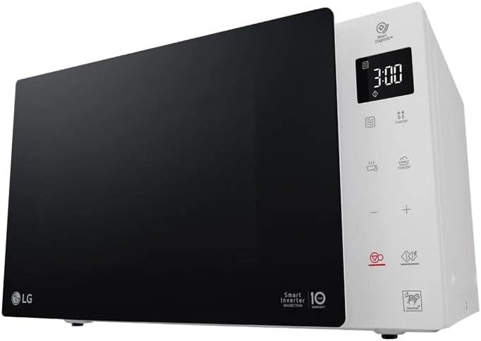 LG MS 23 NECBW ?ber den Bereich Solo-Mikrowelle 23 l 1000 W Schwarz - Wei? (MS23NECBW)