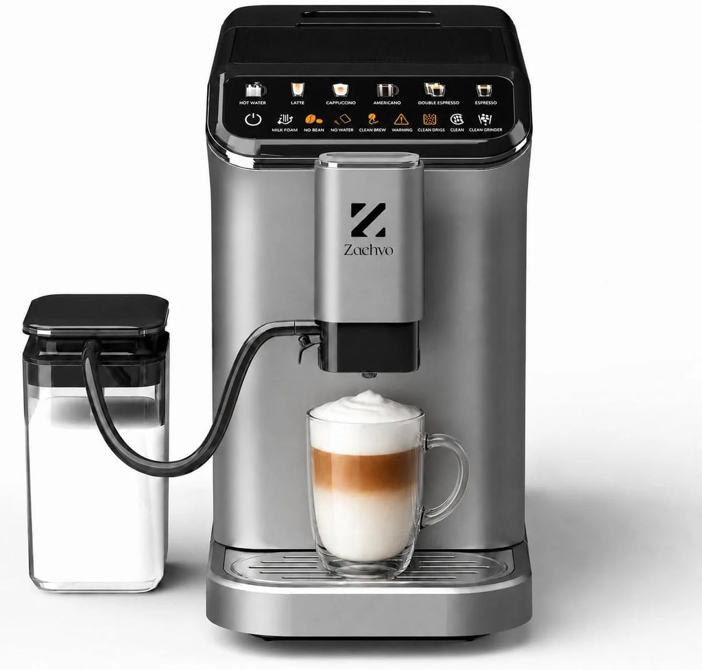 W pełni automatyczny ekspres do kawy, intuicyjny kolorowy wyświetlacz, 1350 W, 1500 ml