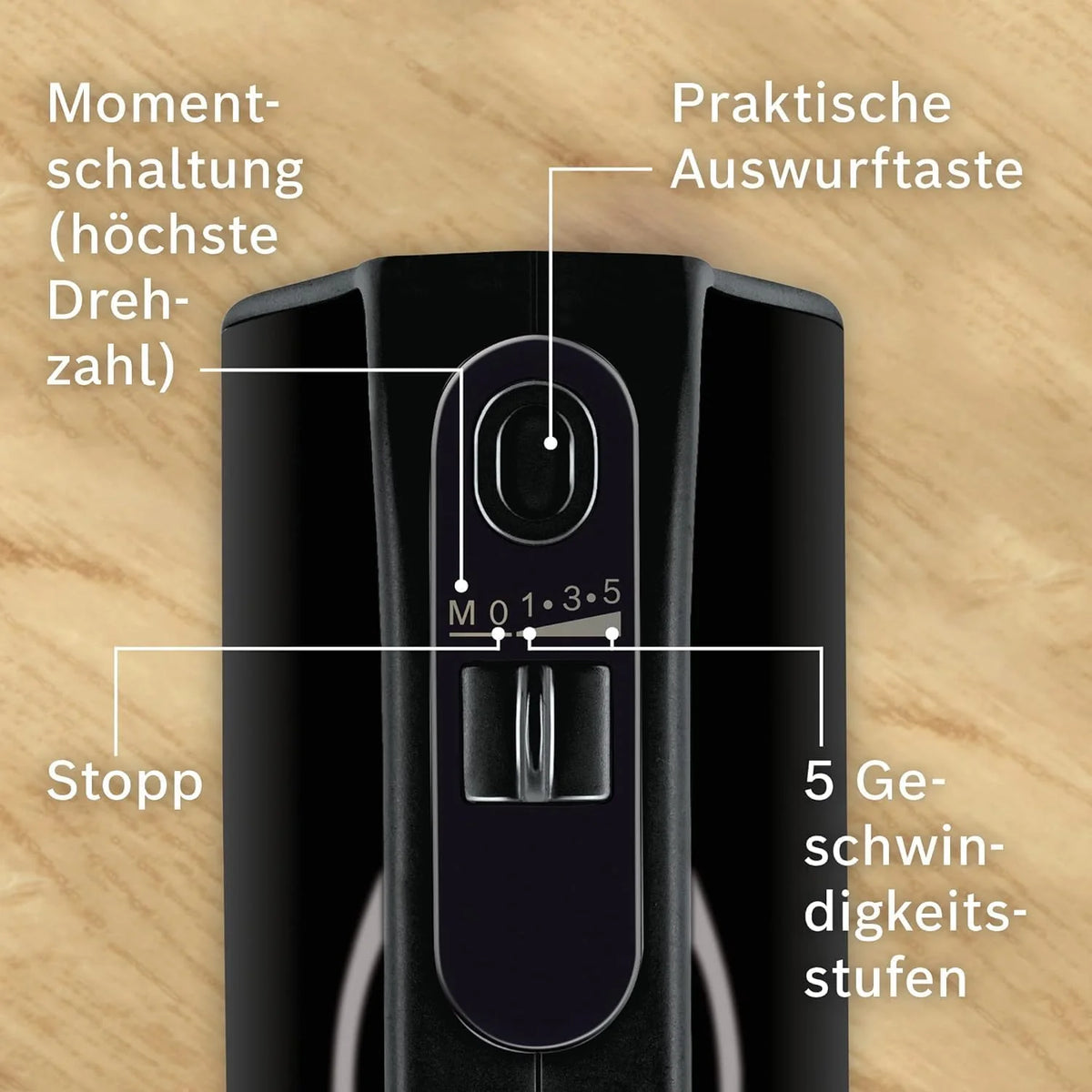 Bosch MFQ4980B 850 Watt Home Professional Styline schwarz/dark silver (MFQ4980B)