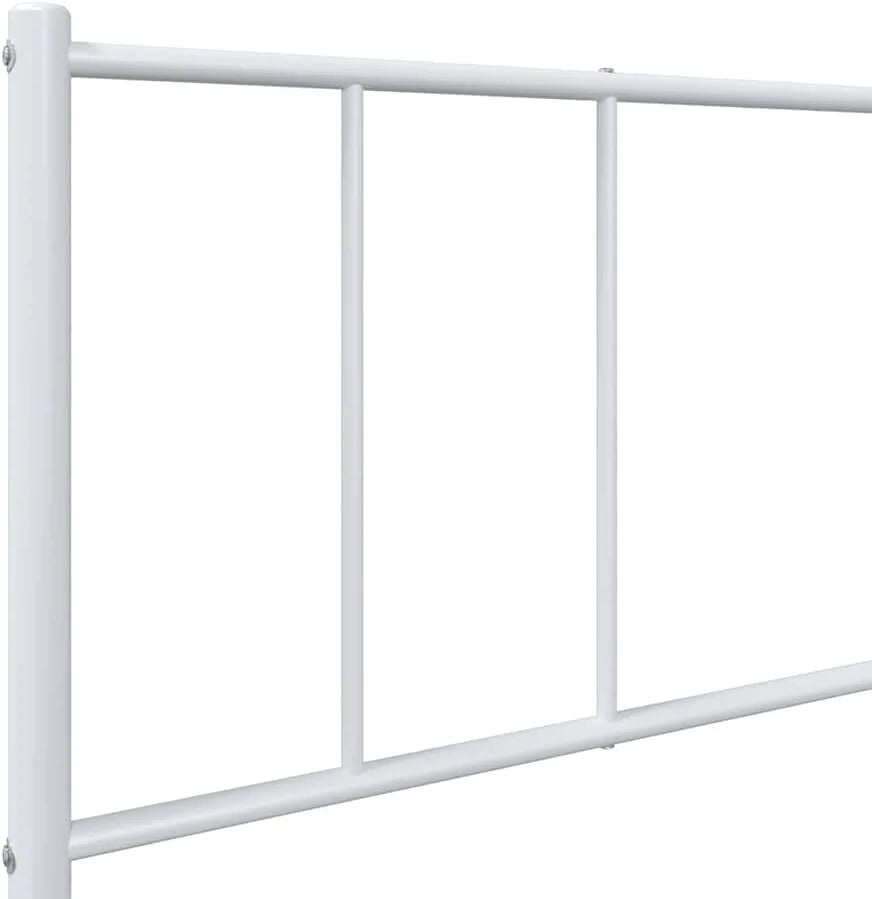 Malowana proszkowo stal 90x200 klasyczny biały