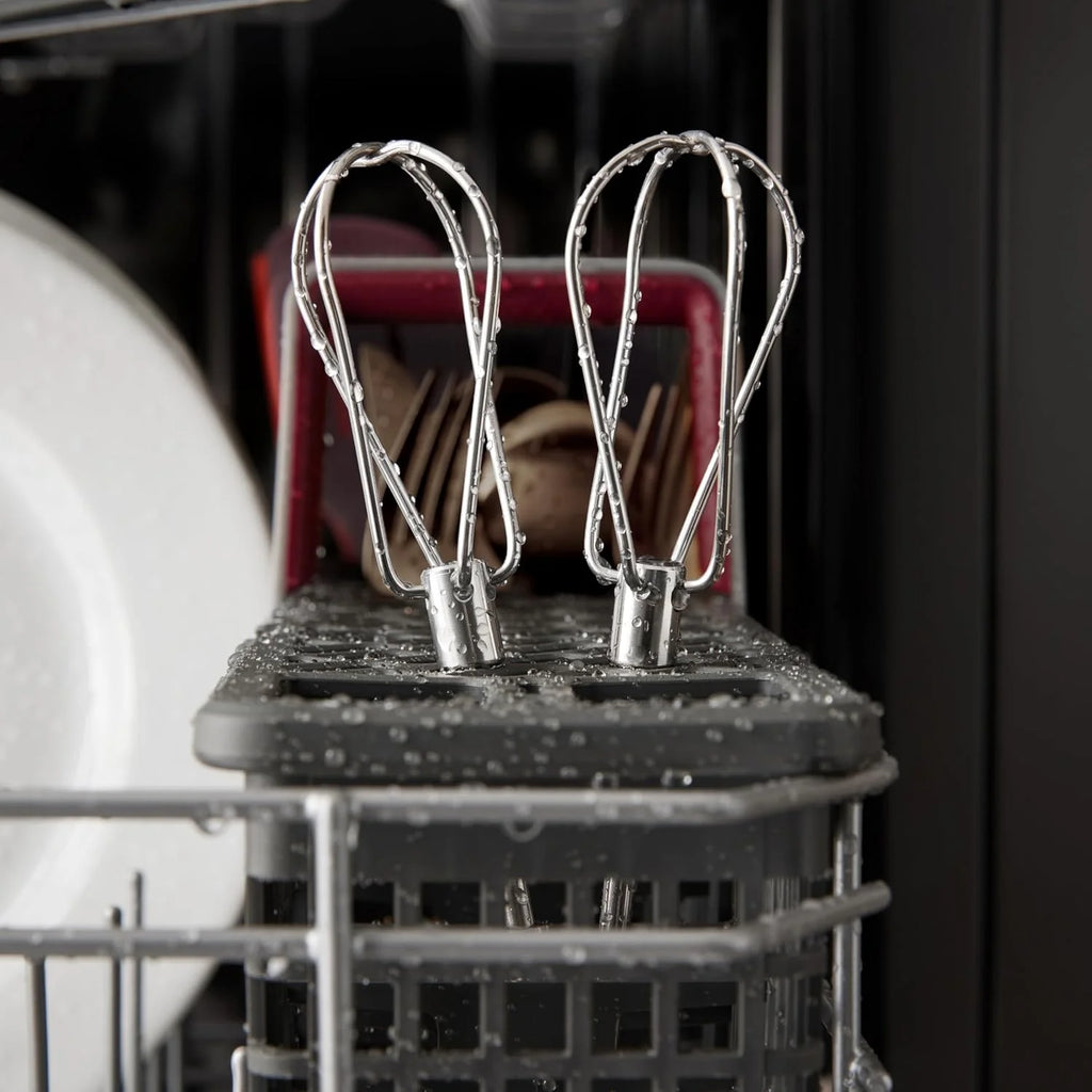 Kitchenaid Bezprzewodowy mikser ręczny Go Cordless - elektryczny mikser z 7 stopniami prędkości, 2 trzepaczki turbo, akumulator w zestawie, czarny