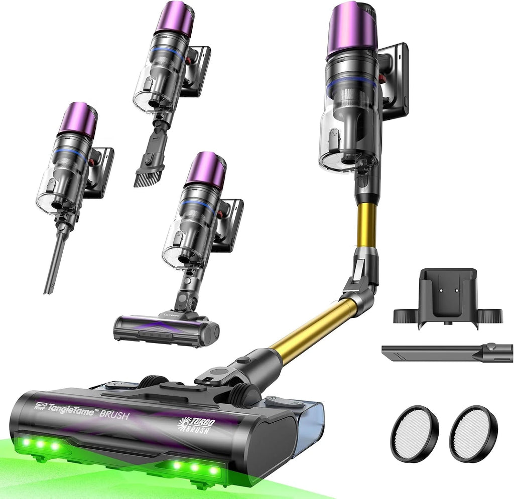Ultenic U20 Mopper Bezprzewodowy Odkurzacz Myjący 2 w 1, 60kPa, Zbiornik Wody 230ml, Technologia GreenEye, Szczotka Anti-Tangle, Rurka Składana, 60 min, Filtr HEPA H13, do Sierści Zwierząt