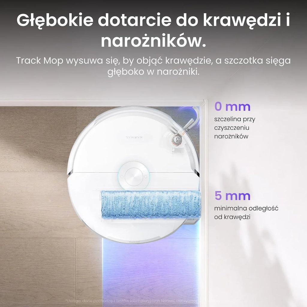Narwal Freo 20 Edge Samooczyszczający Robot Sprzątający z Mopem Taśmowym