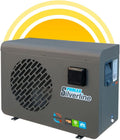 POOLEX - PC-SLP055 Silverline 55 - Cicha i ekonomiczna pompa ciepła basenowa - Wszystkie rodzaje basenów - Sprężarka o wysokiej wydajności - 5,5kW - Pojemność umywalki od 20 do 30m3