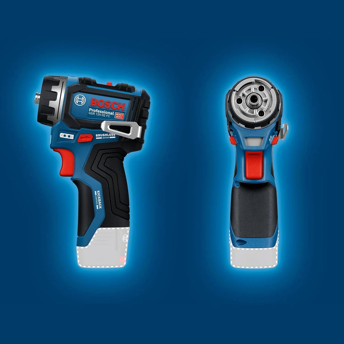 Bosch PRO 12V System Wiertarko-wkrętarka akumulatorowa GSR12V-32FC