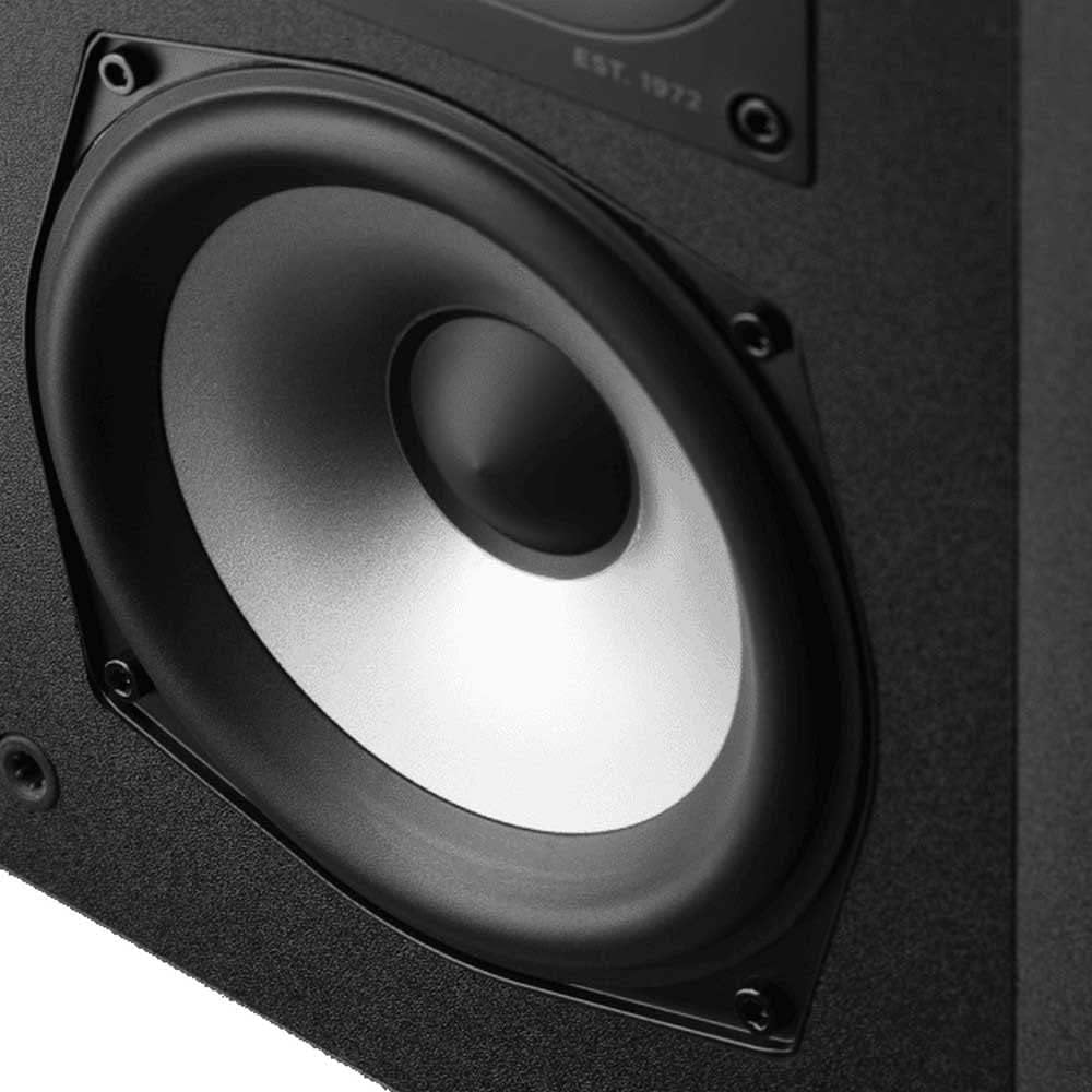 Polk Audio MXT15BK Głośniki, Czarny, 17.5 x 15 x 25 cm