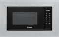 Indesit MWI 120 GX.1 kuchenka mikrofalowa do zabudowy z grillem 20 l, maksymalna moc kuchenki mikrofalowej 800 W, moc grilla 1000 W. bezpieczeństwo dzieci, push and go, automatyczne gotowanie