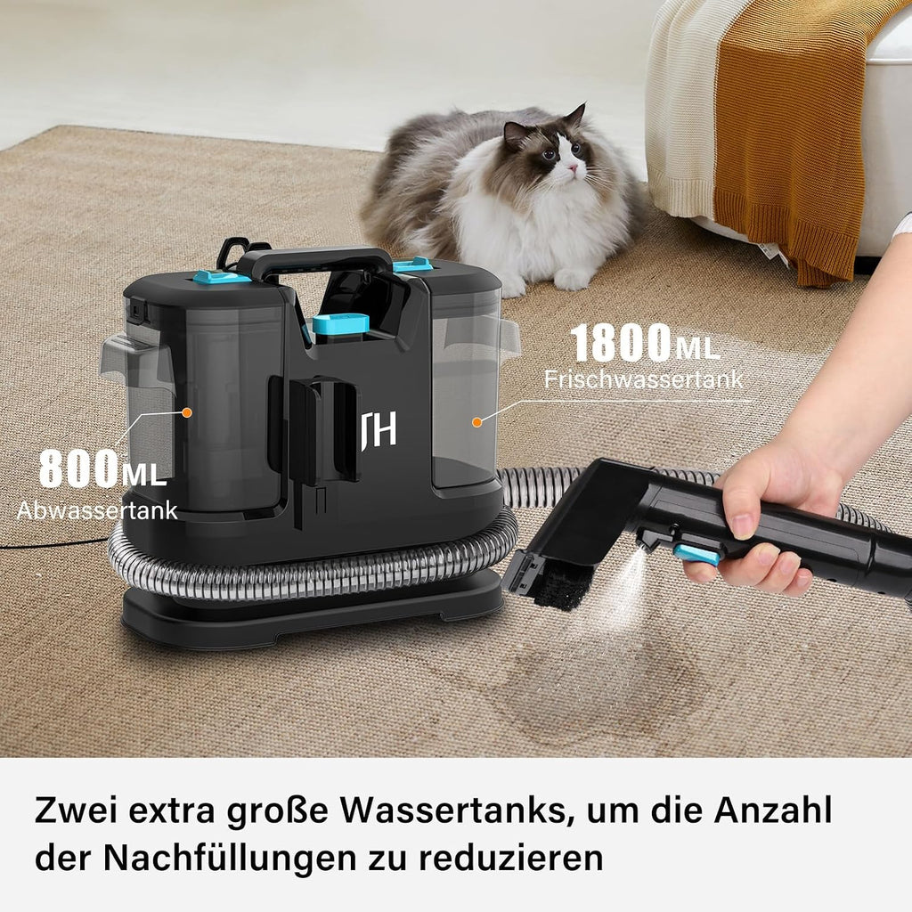 Urządzenie do czyszczenia tapicerki, odkurzacz do czyszczenia dywanów