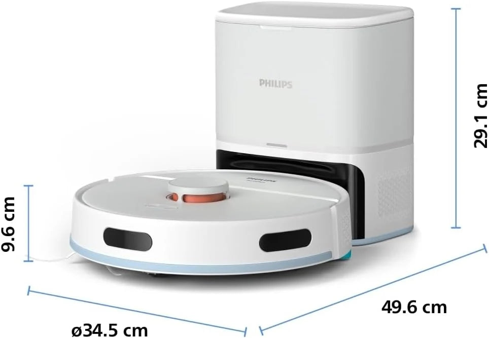 Philips HomeRun Robot Sprzątający serii 2000, 2700 Pa, Stacja Opróżniania