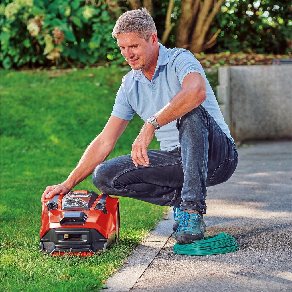 Einhell Freelxo Cam 500 Power X-Change Robot Koszący, Czerwony, 18 cm