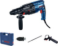 Bosch Professional: młot udarowo-obrotowy GBH 240 F (790 W, energia udaru 2.7 J, wymienny uchwyt SDS plus, ogranicznik głębokości, walizka)