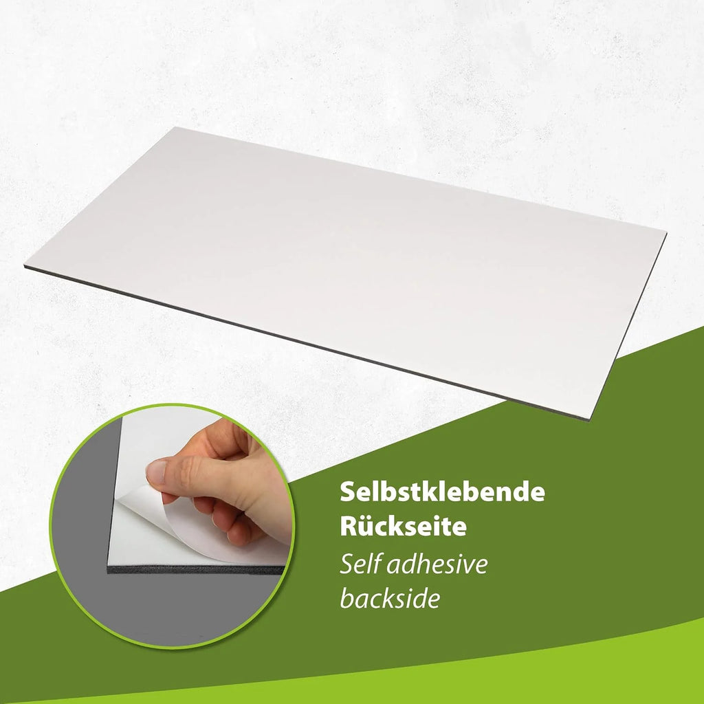 Płyta grzewcza na podczerwień, ogrzewanie biurkowe, 30 x 60 cm, 150 W, ze ściemniaczem do bezstopniowej regulacji, ogrzewanie na podczerwień dla ciepłych nóg, samoprzylepna na biurko / stół roboczy