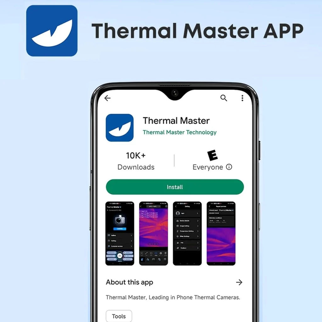 Thermal Master P2 Pro Kamera termowizyjna kamera na podczerwień z obiektywem makro, 256 x 192, super rozdzielczość IR 512 x 384, zakres temperatur do 600℃, 15x zoom, najmniejsza kamera