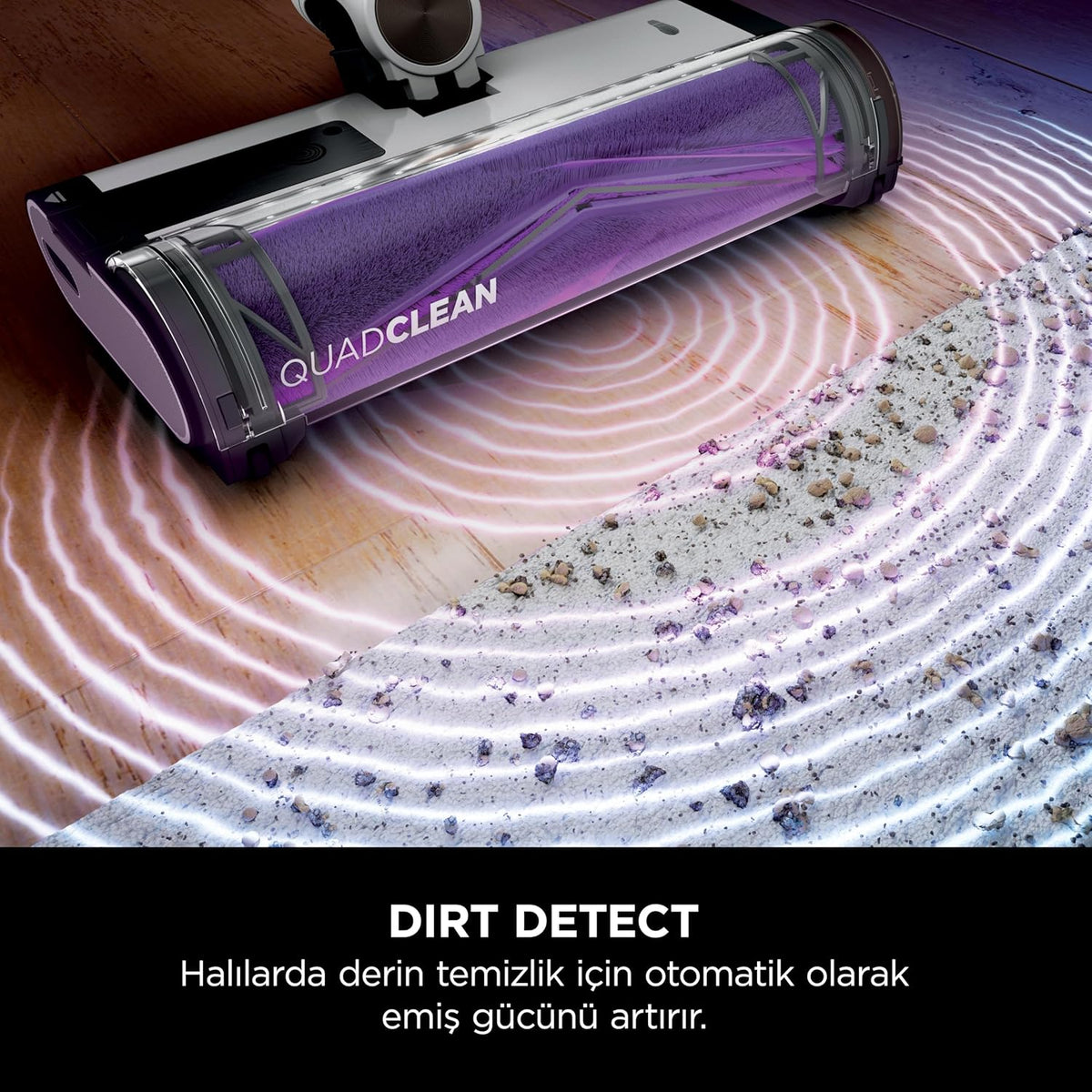 Shark Detect Clean & Empty odkurzacz bezprzewodowy, biały, IW3612EUT