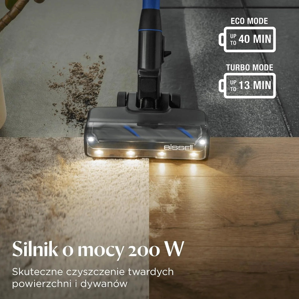 BISSELL PowerClean FurFinder Odkurzacz Bezprzewodowy 200W 4089N