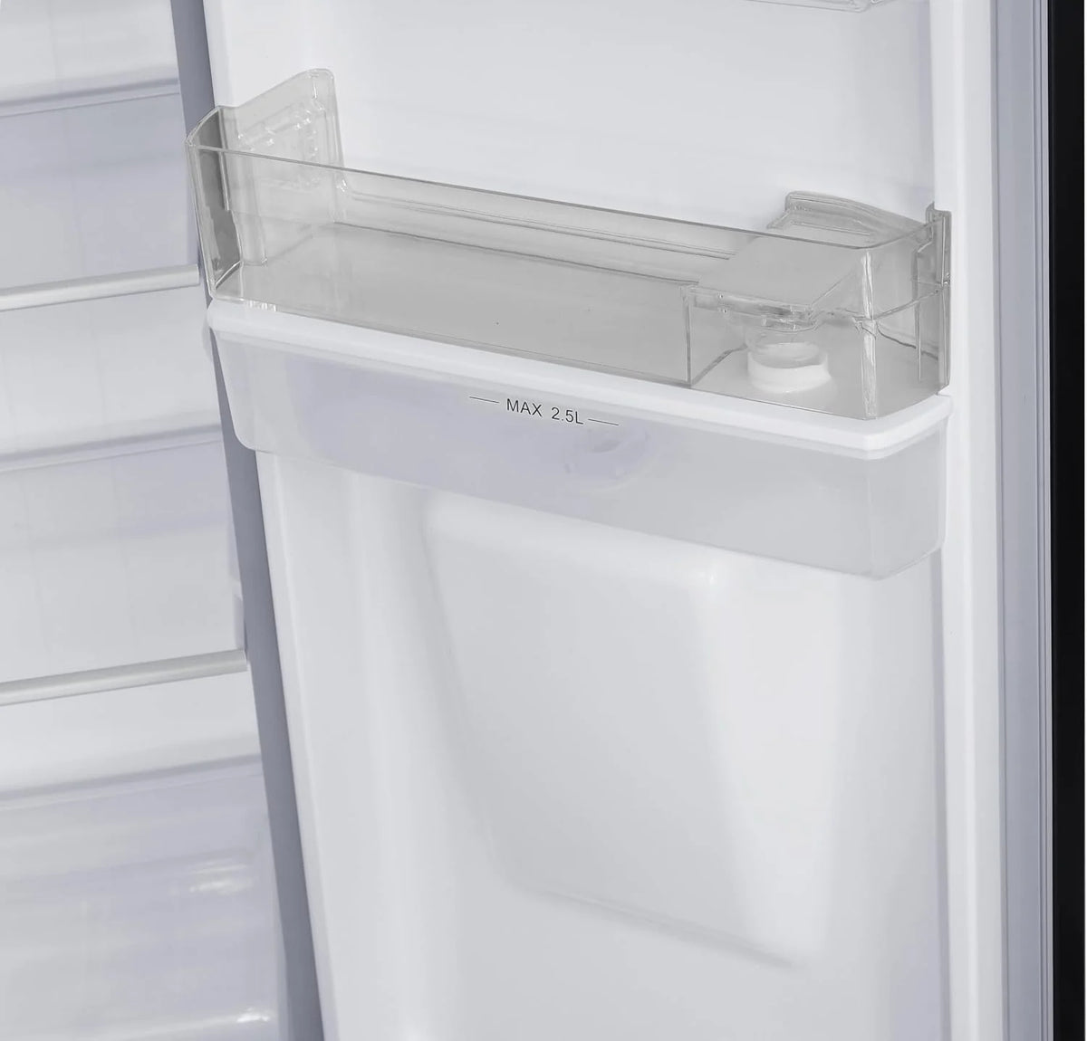 Respekta Halvar Side-by-Side 439 L, No Frost, dozownik wody, Inox Look