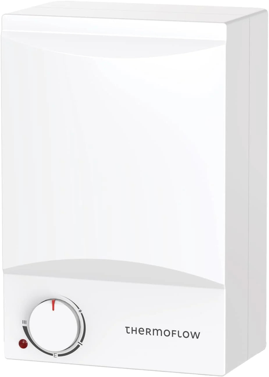 Thermoflow OT 5 Combi zbiornik na stół górny z armaturą niskociśnieniową | bojler ciepłej wody 5 l | elektryczny bojler ciepłej wody G 1/2" przyłącze | 35-75 °C | 65 °C w 10 min.