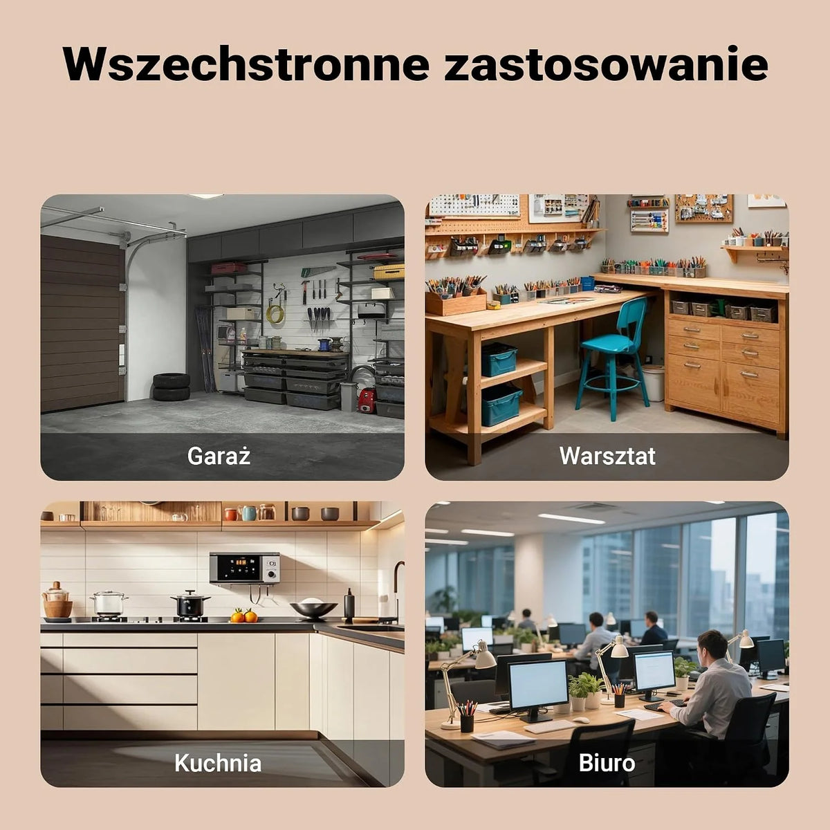 Wiltec Stół warsztatowy składany 120 x 62,5 x 83 cm, stelaż czerwony, przenośne stanowisko do pracy do 300 kg nośności