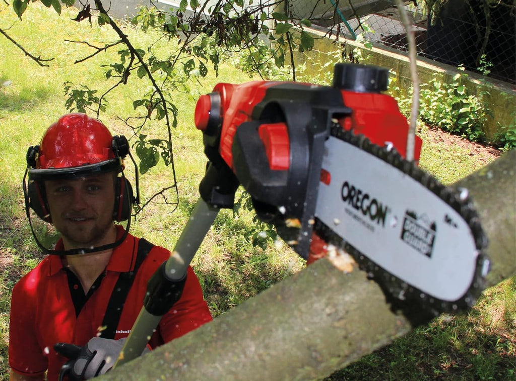 Einhell Akumulatorowe narzędzie wielofunkcyjne GE-HC 18 Li T-Solo (nożyce do żywopłotu i piła łańcuchowa 2w1, miecz Oregon, bez akumulatora i ładowarki)