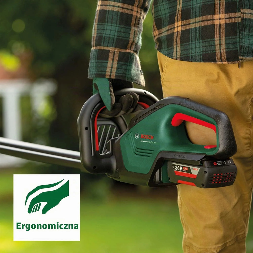Bosch Advancedhedgecut Nożyce do Żywopłotu, Zielony, 36V