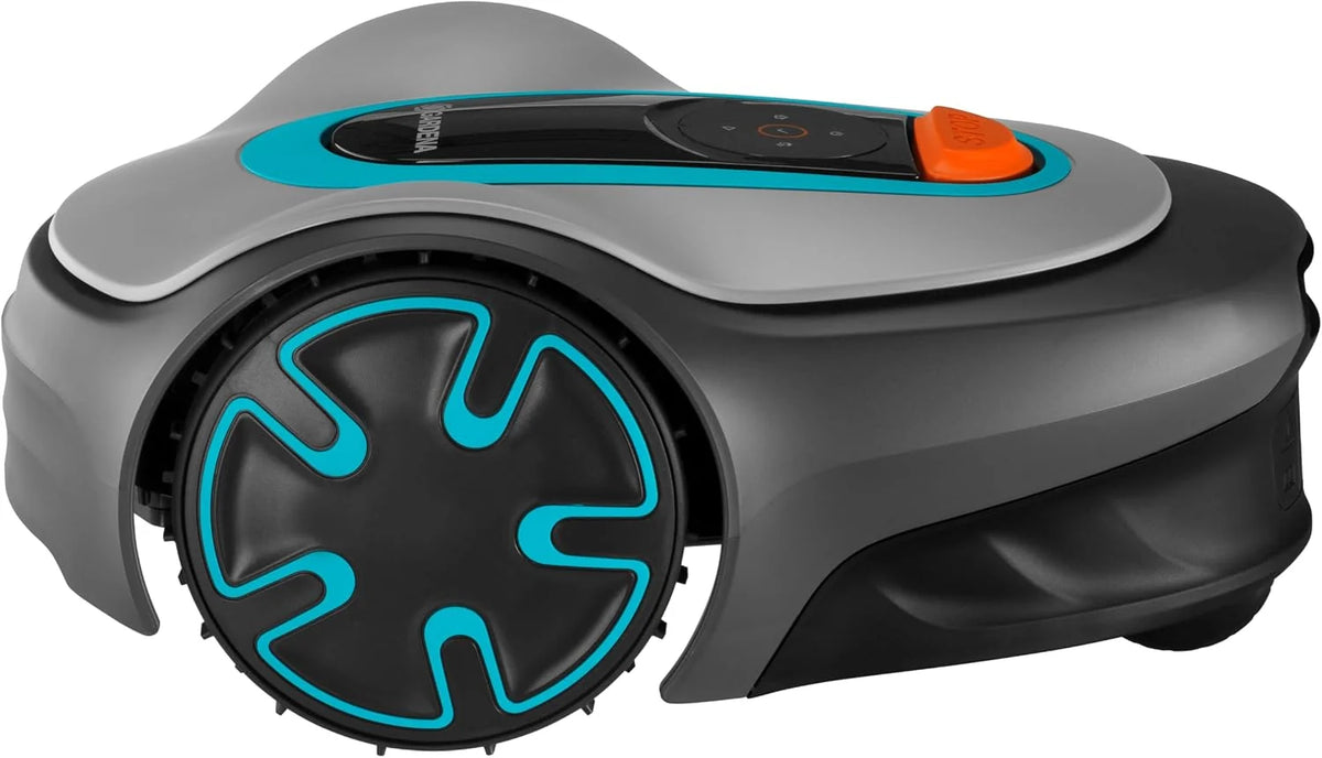Gardena Robot koszący SILENO minimo 250 m²: inteligentna kosiarka z optymalną łącznością, programowalna przy pomocy aplikacji Gardena Bluetooth®, wersja PL (15201-32)