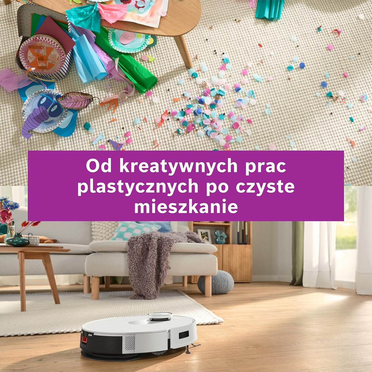 Bosch Spotless+ Robot sprzątający, BCRD1W, biały