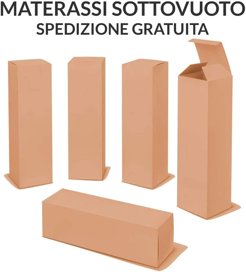 Nakładka na materac z pianki memory wys. 5 cm, wyposażona w gładki, hipoalergiczny materiał, który chroni ciało i 4 elastyczne narożniki. Korektor materaca 160 x 200