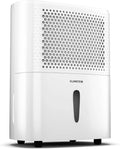 Osuszacz powietrza Klarstein DryFy 10L - 240 W, 10 l/dzień, zbiornik 1,8 l, cichy 42 dB, automatyczne osuszanie, timer, do domu, sypialni, łazienki, biały