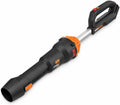 WORX Akumulatorowa dmuchawa do liści 40 V Leafjet WG585E.9 bez akumulatora i ładowarki, czarny/pomarańcozwy