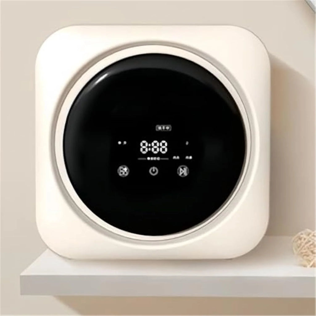 Automatyczna mini pralka, montowana na ścianie, pojemność 3 kg, w pełni automatyczna z suszeniem w wysokiej temperaturze w 95°C - idealna do akademików i mieszkań wakacyjnych