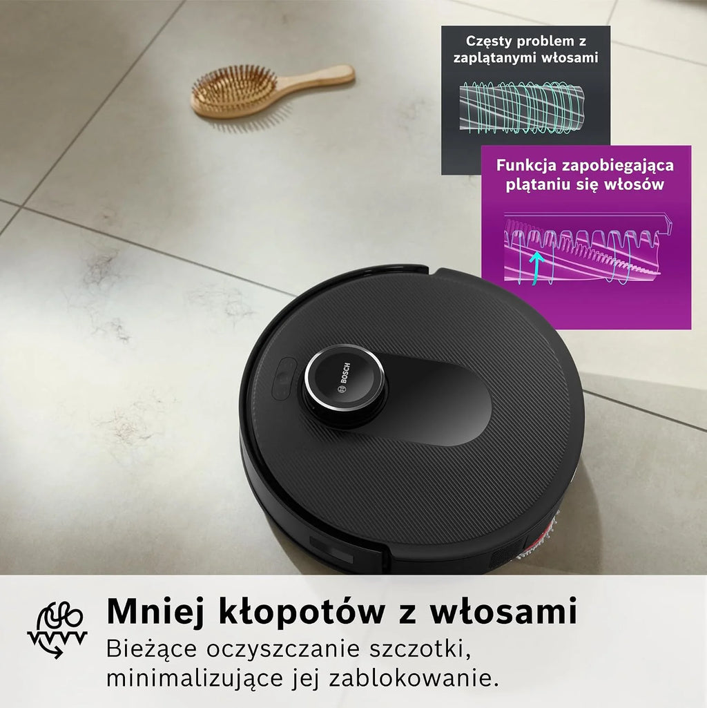 Bosch Spotless Max Robot sprzątający, BCRDW3B, czarny