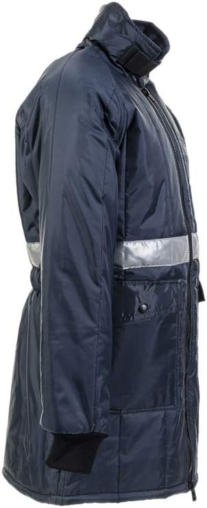Planam Zamrażarka Parka, rozmiar XL, granatowy/chabrowy/wielokolorowa, 5131056