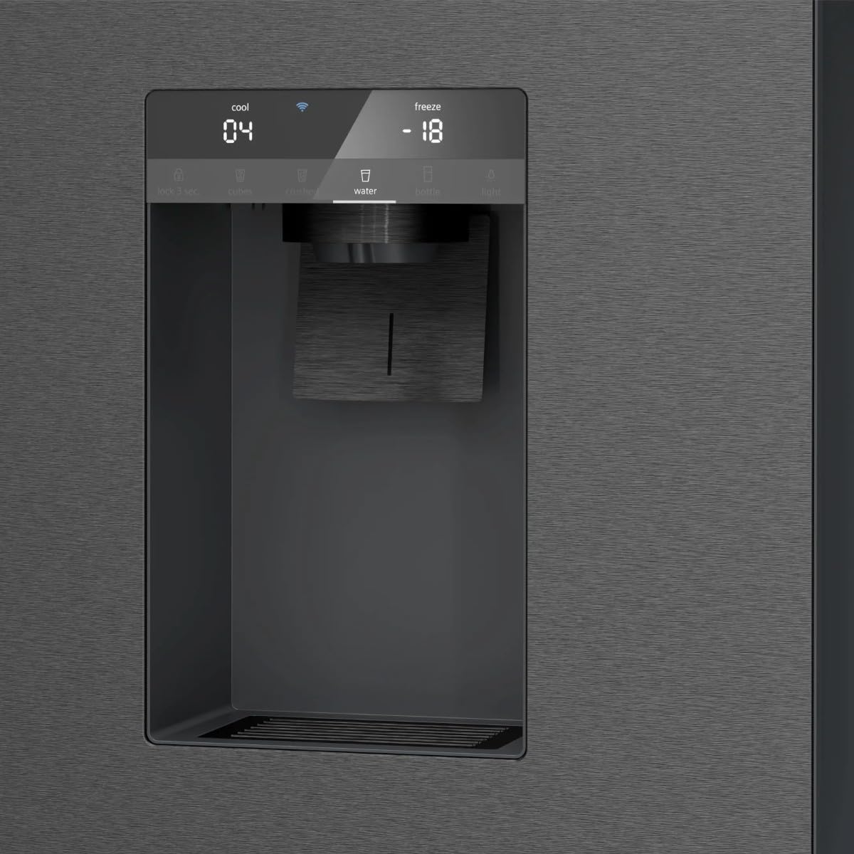 Siemens KF96DPXEA iQ700 lodówko-zamrażarka, 183 x 90,5 cm, chłodzenie 574 l i zamrażanie 199 l, noFrost, hyperFresh 0 stopni, światło LED, podświetlana tylna ścianka z multiAirflow
