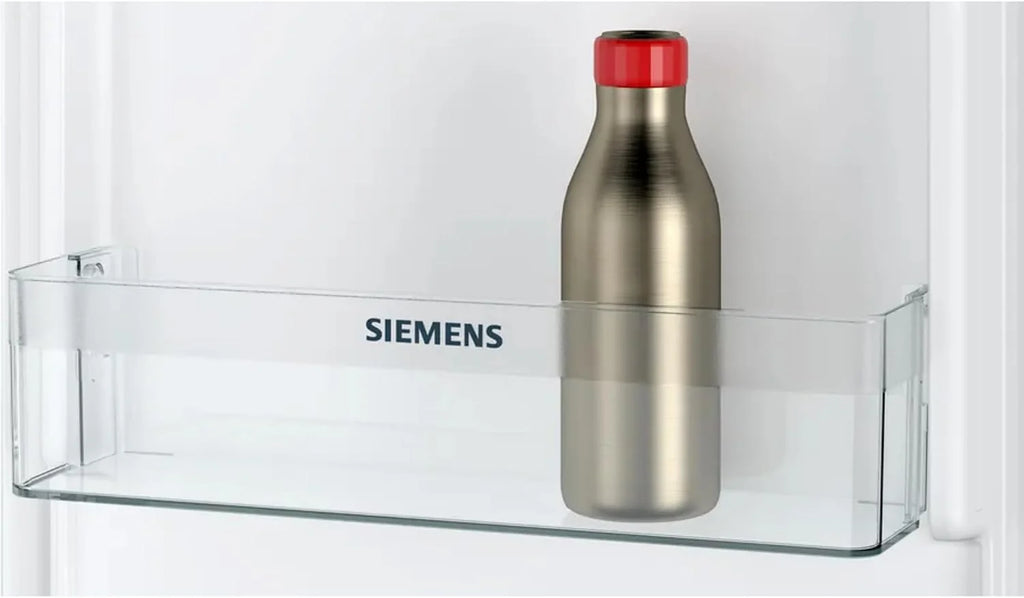 Siemens KI85NNFE0 iQ100 lodówko-zamrażarka do zabudowy, 177,2 x 54,1 cm, chłodzenie 150 l + zamrażanie 99 l, noFrost, autoAirflow – równomierne chłodzenie na wszystkich poziomach, światło LED