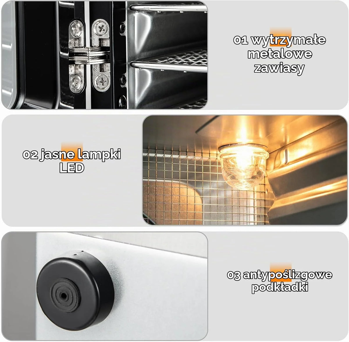COSTWAY Suszarka do żywności 600W z 7 tacami ze stali nierdzewnej, z timerem 24h i temperaturą 30-75℃, suszarka do mięsa, warzyw i owoców, 34 x 40,5 x 32cm