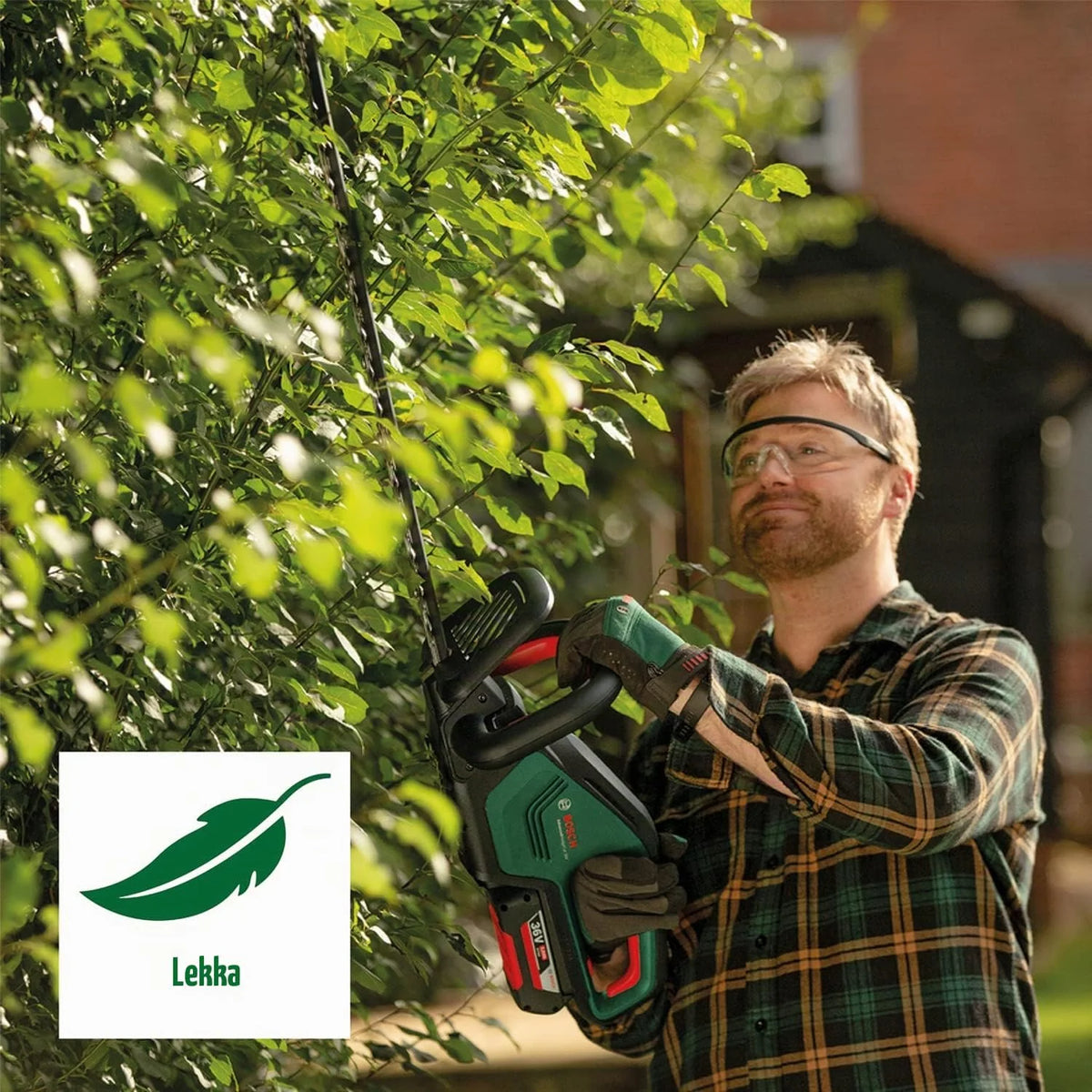 Bosch Advancedhedgecut Nożyce do Żywopłotu, Zielony, 36V