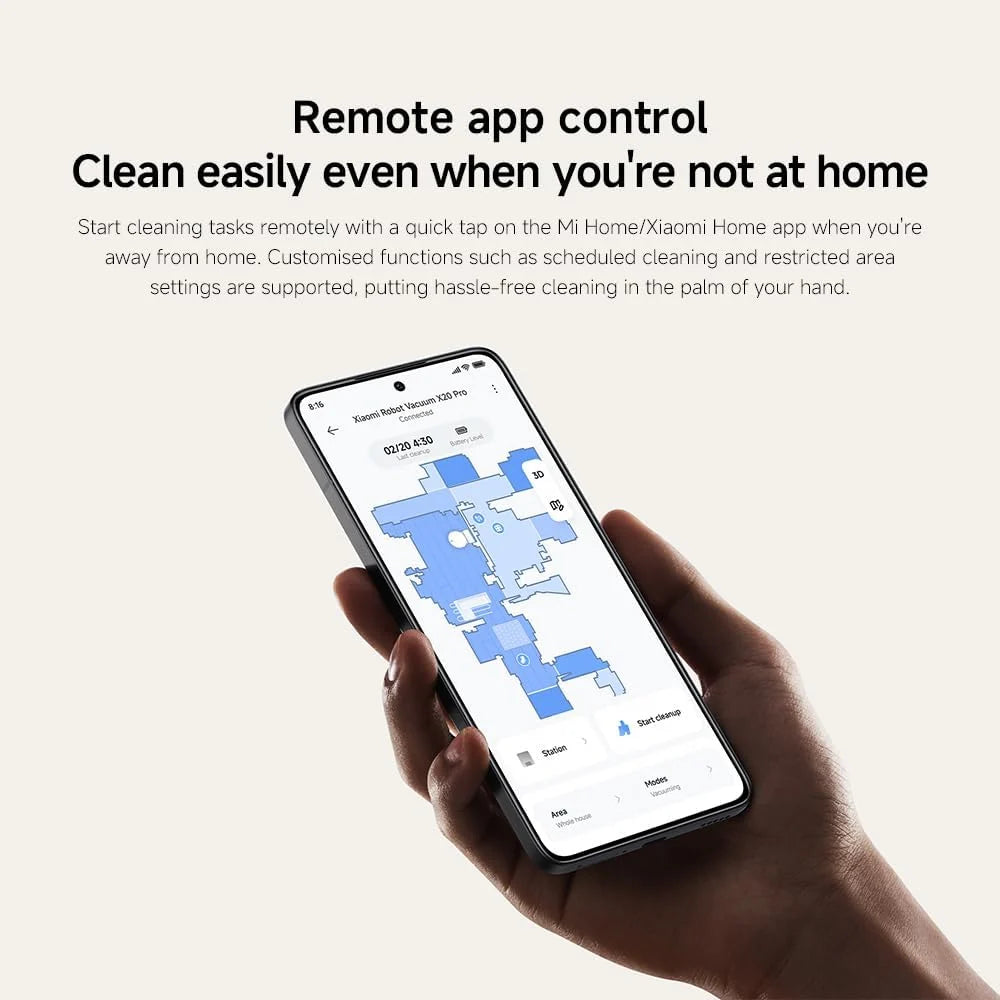 Xiaomi Robot Vacuum X20 Pro EU