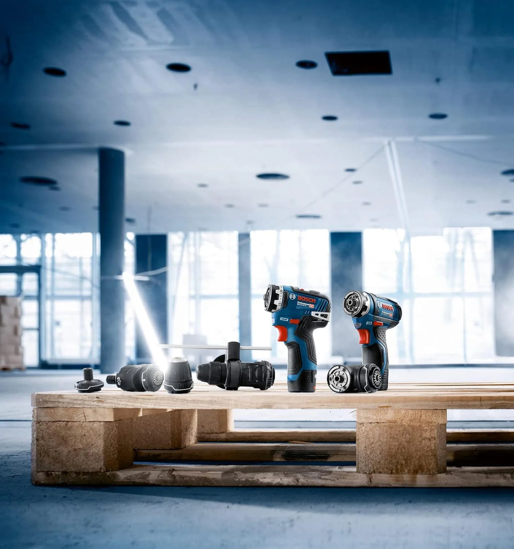 Bosch Professional system 12V: akumulatorowa wiertarko-wkrętarka GSR 12V-35 FC (bez akumulatorów i ładowarki, opakowanie kartonowe)