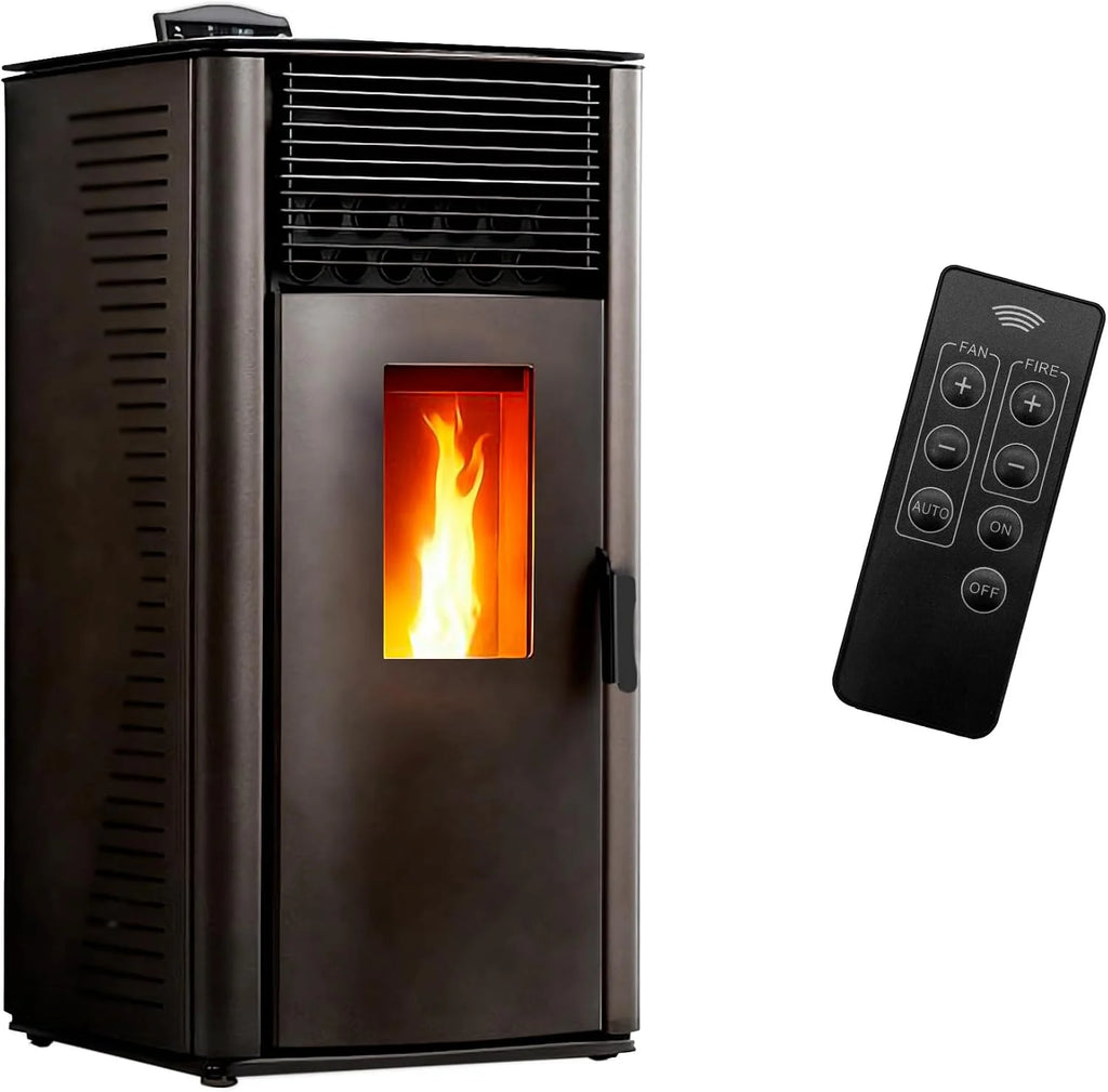 Anita powietrzny piec na pellet 15 kW Czarny Sannover
