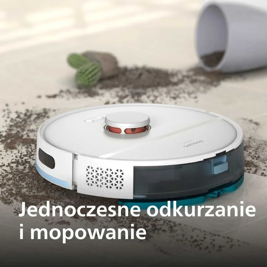 Philips HomeRun Robot Sprzątający serii 2000, 2700 Pa, Stacja Opróżniania