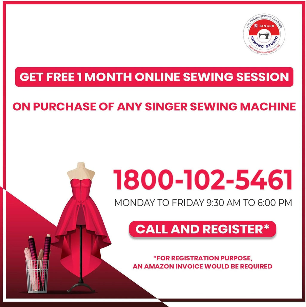 Singer Maszyna do Szycia Mechanicznego 1409 – 15 Programów Szycia, 4-Stopniowe Oczko, Regulacja Długości i Szerokości Ściegu, Dźwignia Wsteczna, Wolne Ramię, Z Miękką Pokrywą